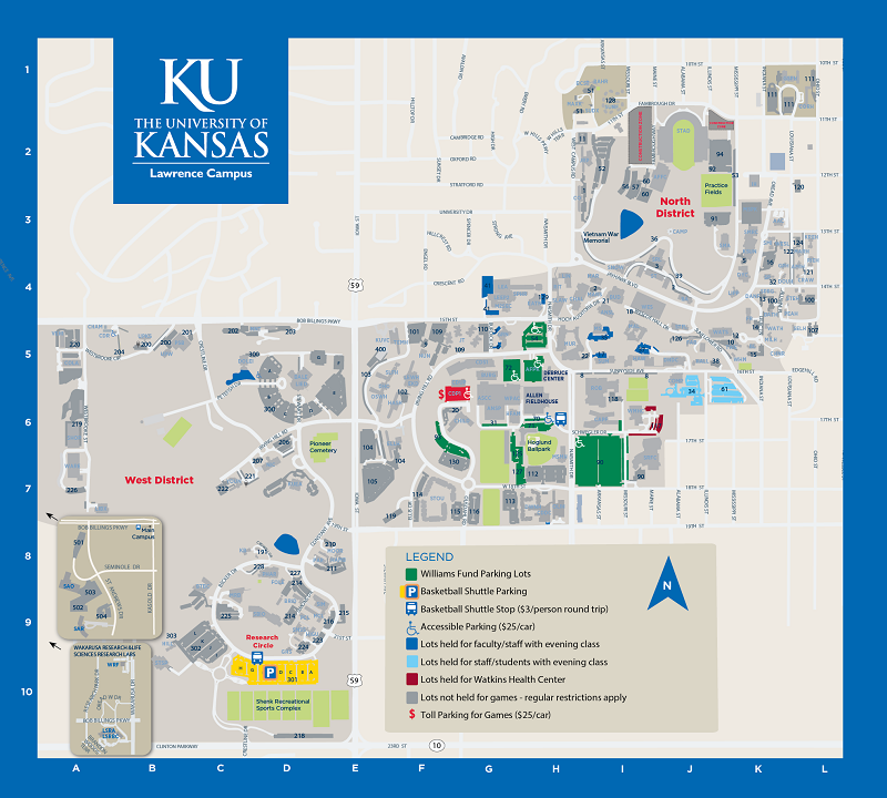 KU Med Campus Map